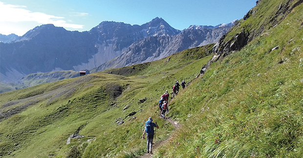 Switzerland walking tour
